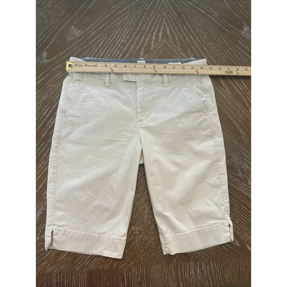 (2 Pair) GAP Size 2 BURMUDA BLUE /TAN Shorts‎ EXCELLENT & FAST SHIP - Picture 5 of 12